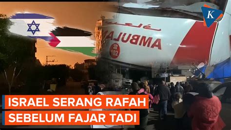 israel serang rafah